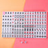 Mini Mahjong Set with Carrying bag, Pink Tiles. Travel set.